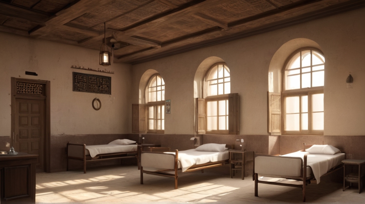 Hospital Krankenhaus Orient Modern Mittelalter Tradition Erfahrung