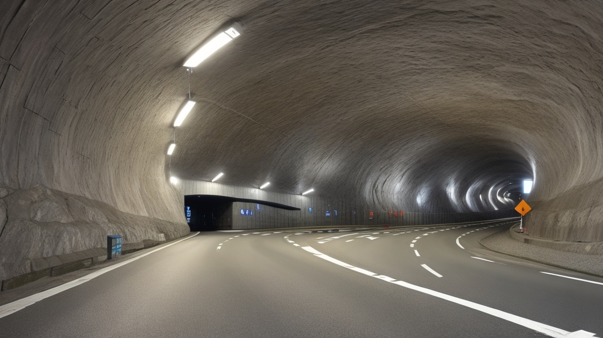 Norwegen Tunnel Bauwerk Reisen