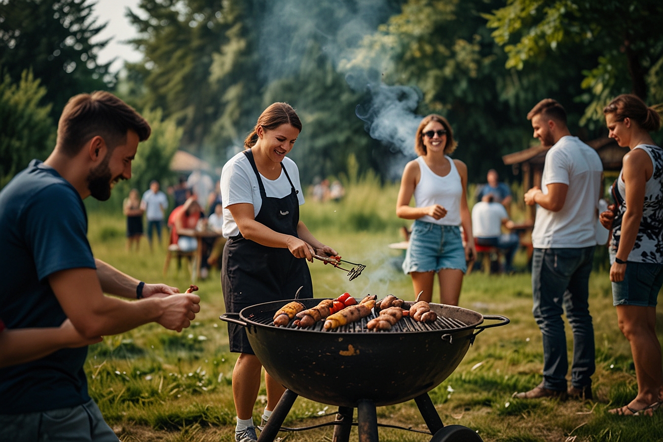 Tnd grill barbeque gartenparty lecker essen 02