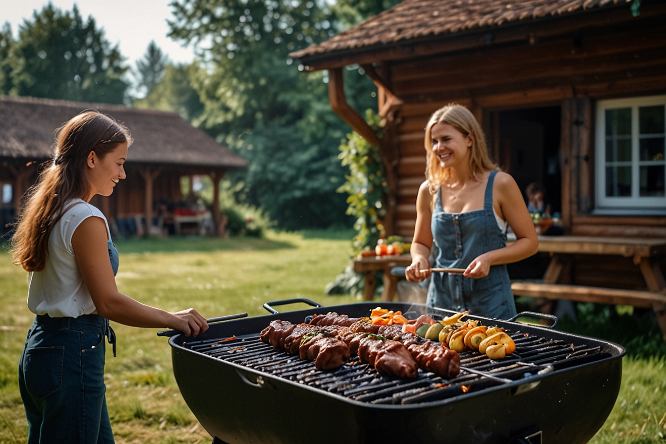 Tnd grill barbeque gartenparty lecker essen 04