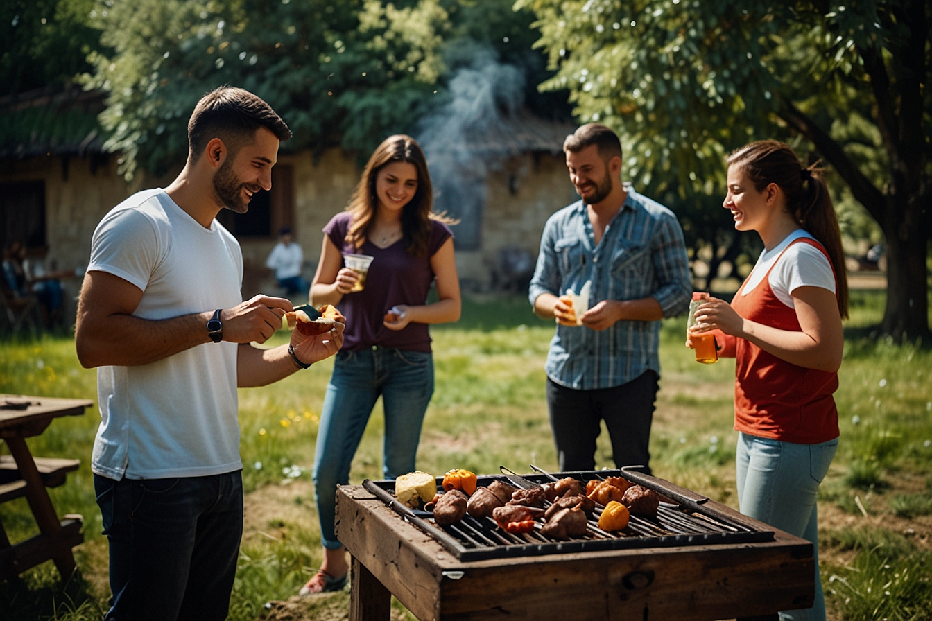 Tnd grill barbeque gartenparty lecker essen 08