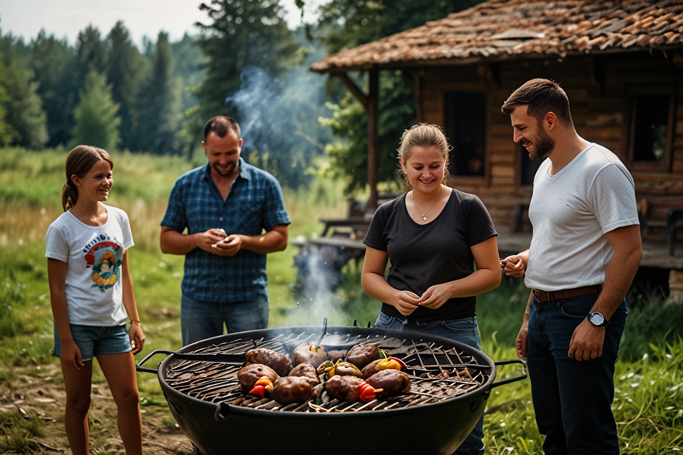 Tnd grill holzkohle gasgrill camping urlaub 04