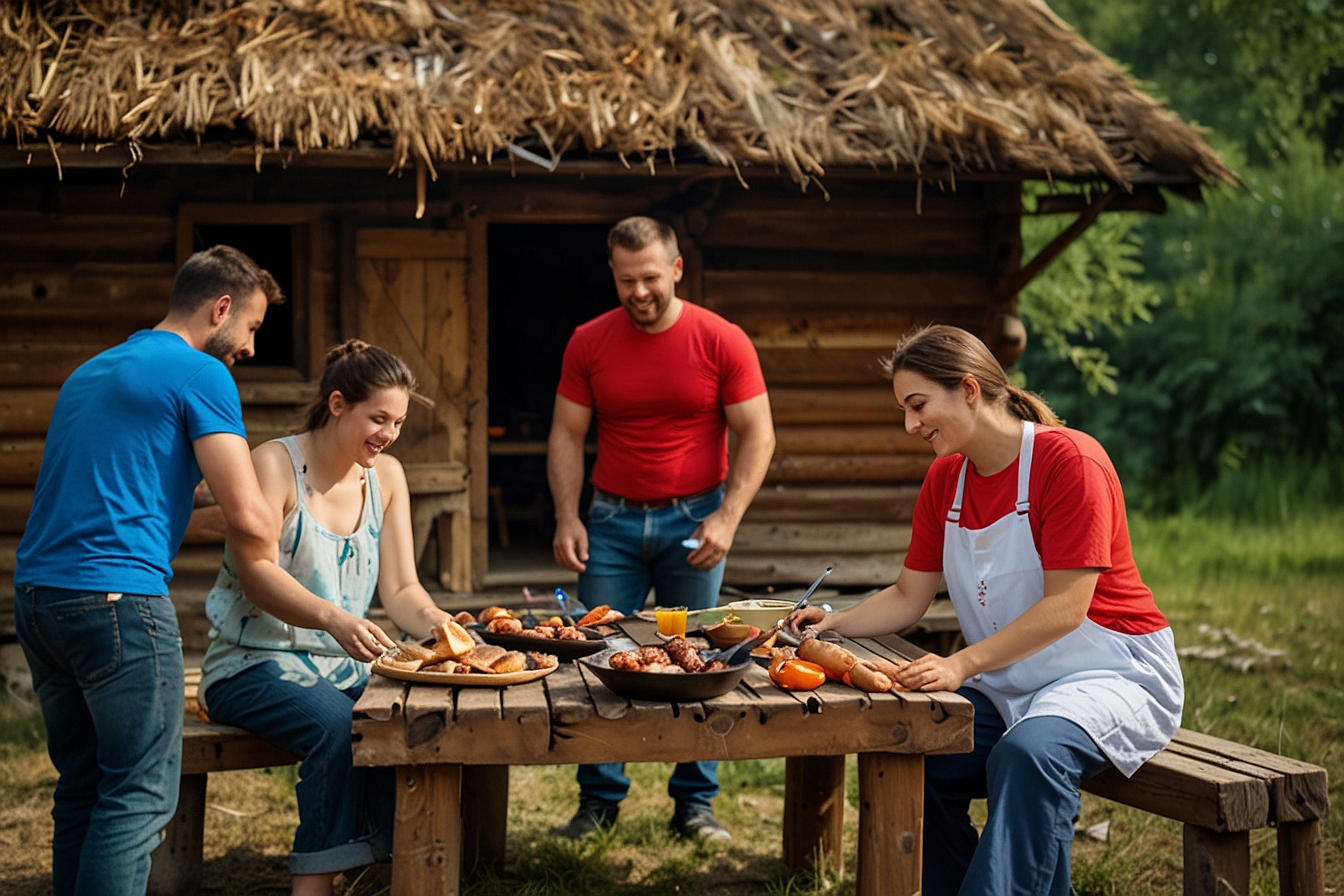 Tnd grill holzkohle gasgrill camping urlaub 05
