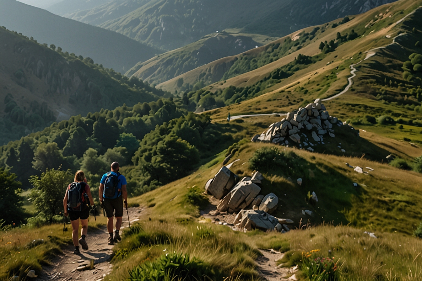 Tnd wandern reisen gebirge europa wald camping 02