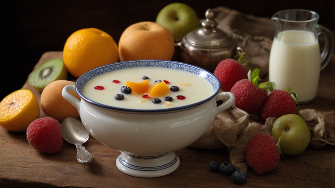Tnd milchsuppe brot fruechte fisch 05
