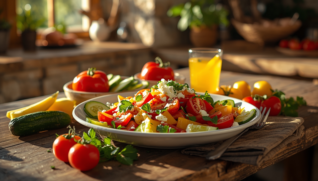 Tnd schopska salat balkan rezept