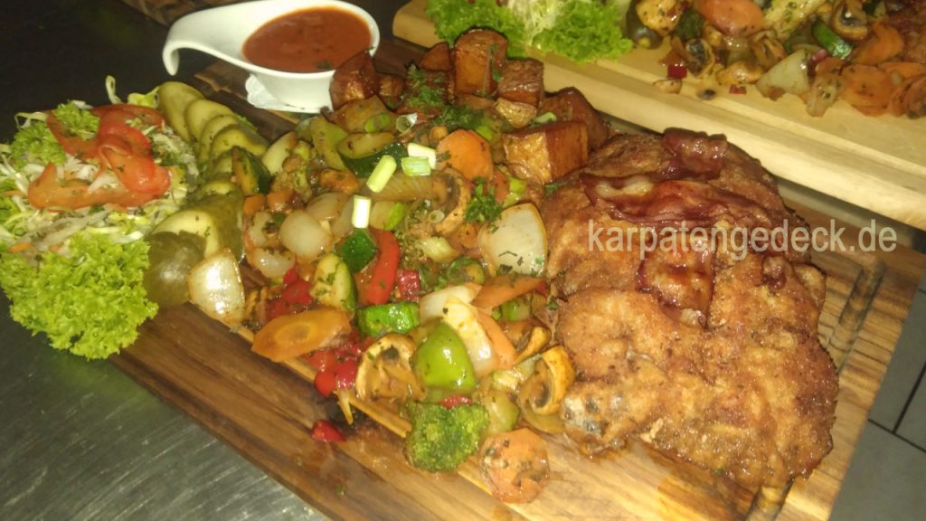 Karpatenschnitzel gastronomie genuss lecker