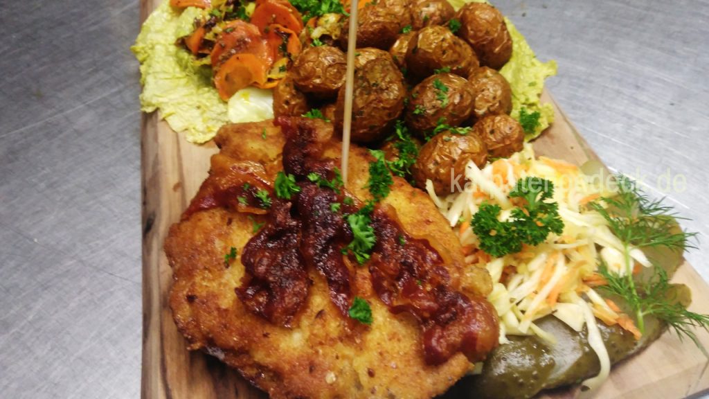 Karpatenschnitzel gastronomie genuss lecker