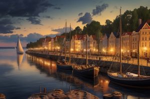 Von Bernsteinstränden zu Eispalästen: Eine Reise durch das Baltikum bis nach Kemi