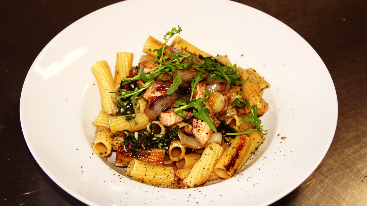 Rezepte pasta pollack pesto kochbuch 04b